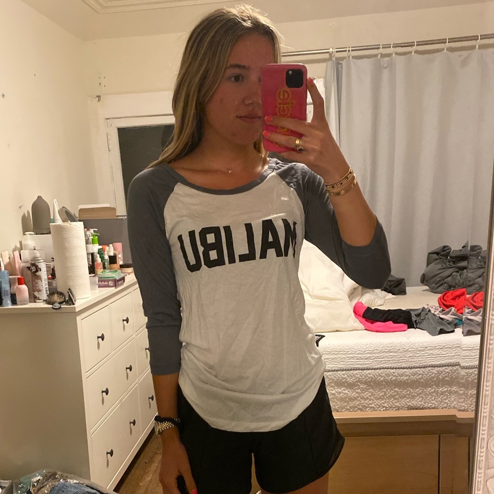 COPY - Kitson Malibu Long Sleeve Tee God Save LA